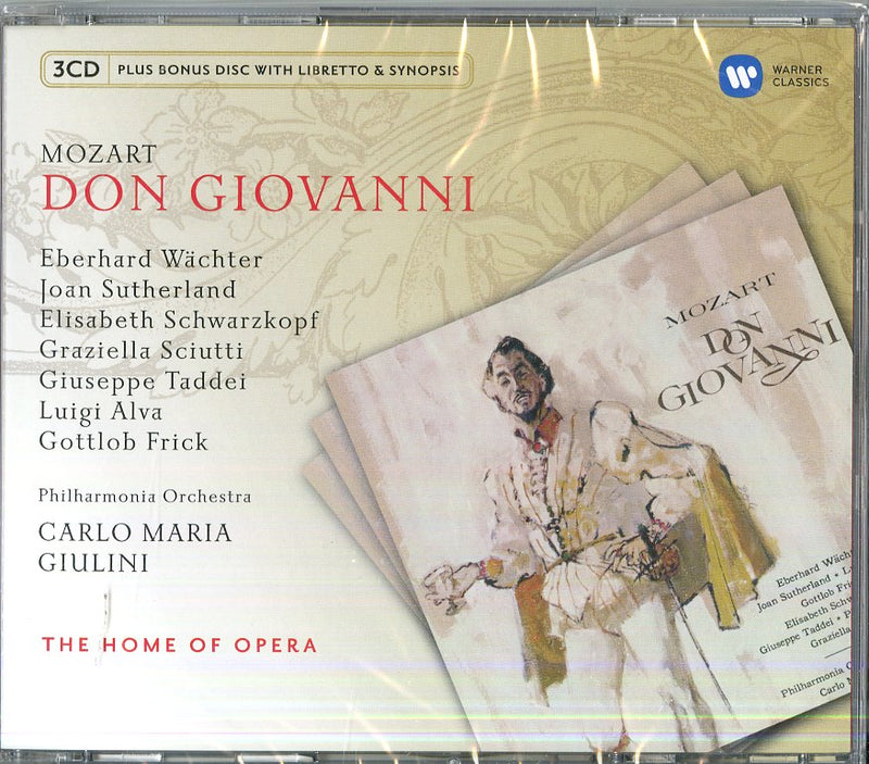 Giulini Carlo Maria( Direttore), Wachter, Sutherland, Scharzkopf - Don Giovanni Cd 5099996679920