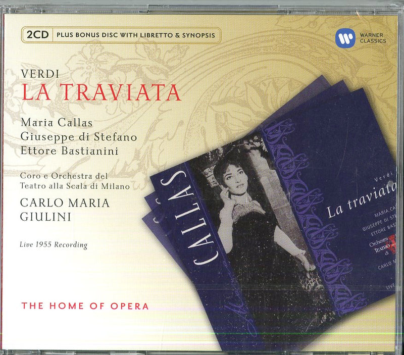 Callas Maria (Soprano),Giulini - La Traviata Cd 5099996685822