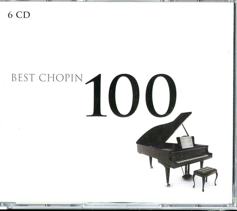 Argerich, Gavrilov, Leif Ove Andsnes, Arrau, Lipatti, Barenboim, Pollini - 100 Best Chopin (Box6Cd) Cd 5099996704721