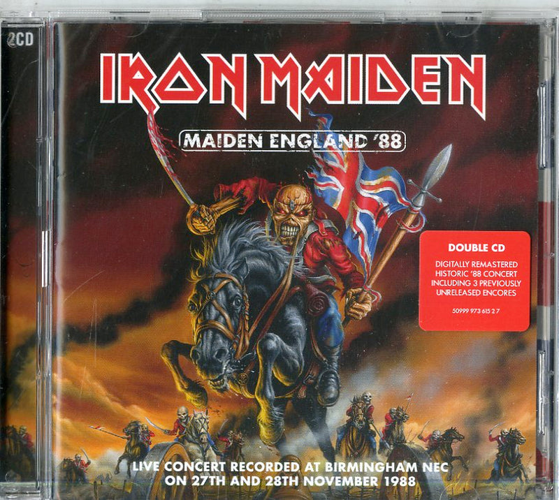 Iron Maiden - Maiden England '88 Cd 5099997361527