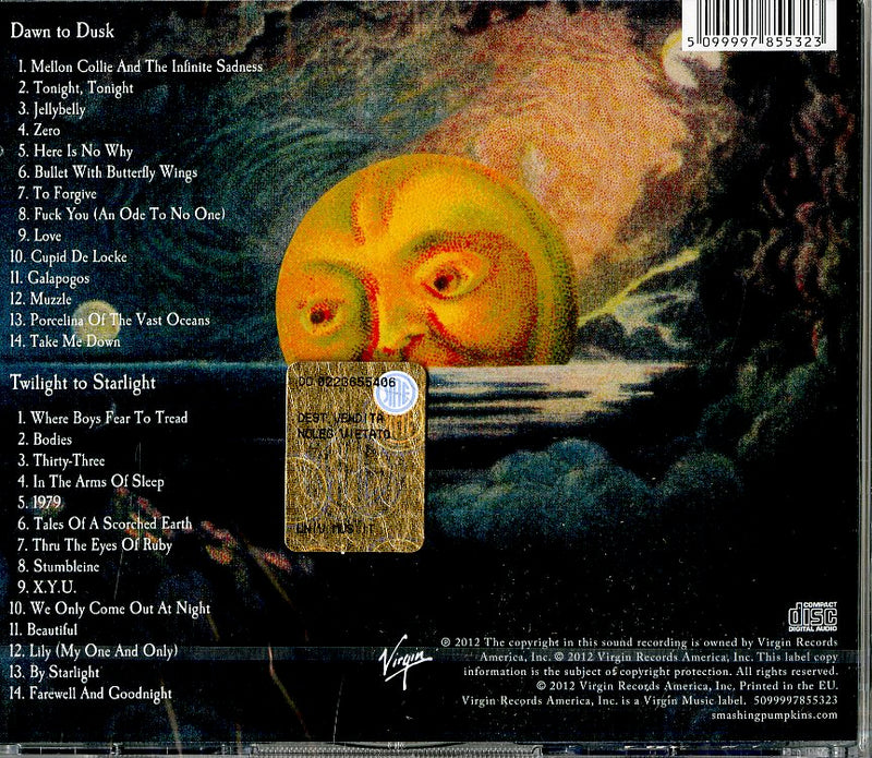 Smashing Pumpkins - Mellon Collie And...(Remaster 2Cd) Cd 5099997855323