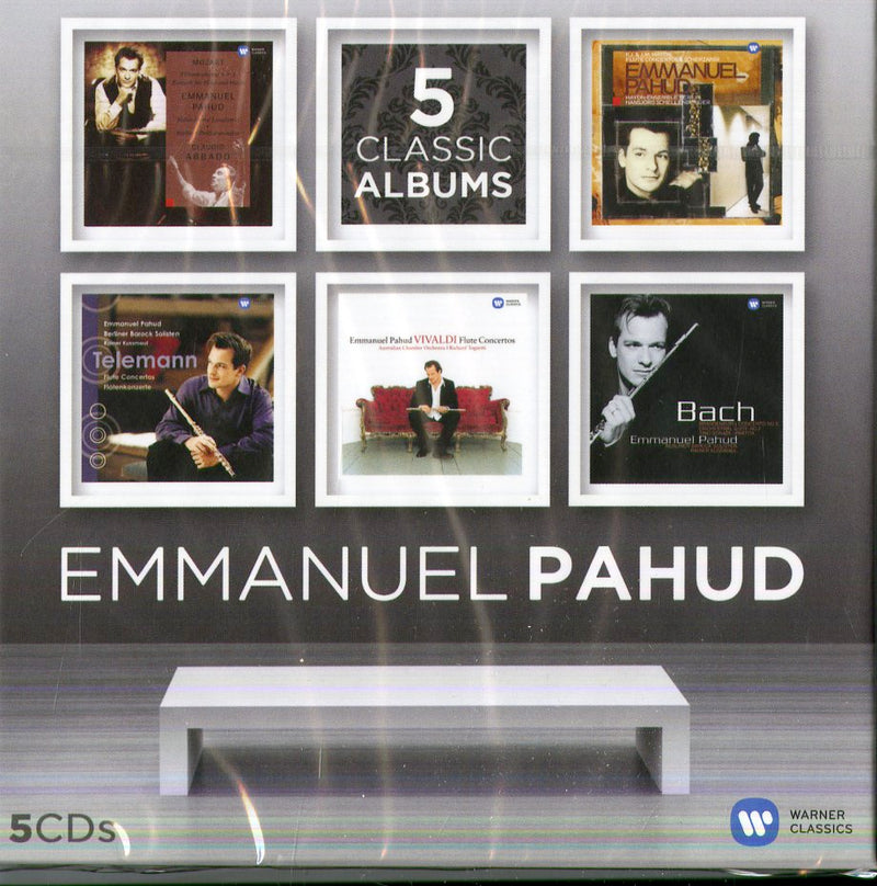 Emmanuel Pahud (Flauto) - Emmanuel Pahud - 5 Classic Albums -Box5Cd-