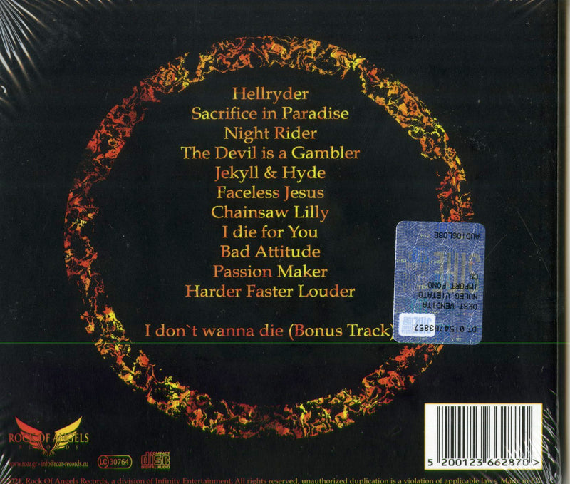 Hellryder - The Devil Is A Gambler Cd 5200123662870