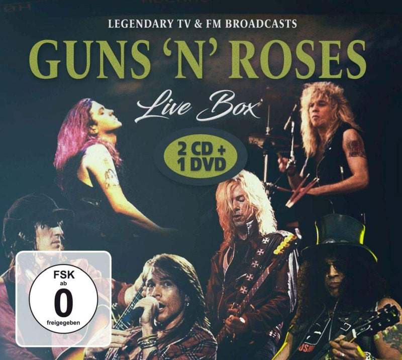 Guns N Roses - Live Box -2Cd+Dvd-