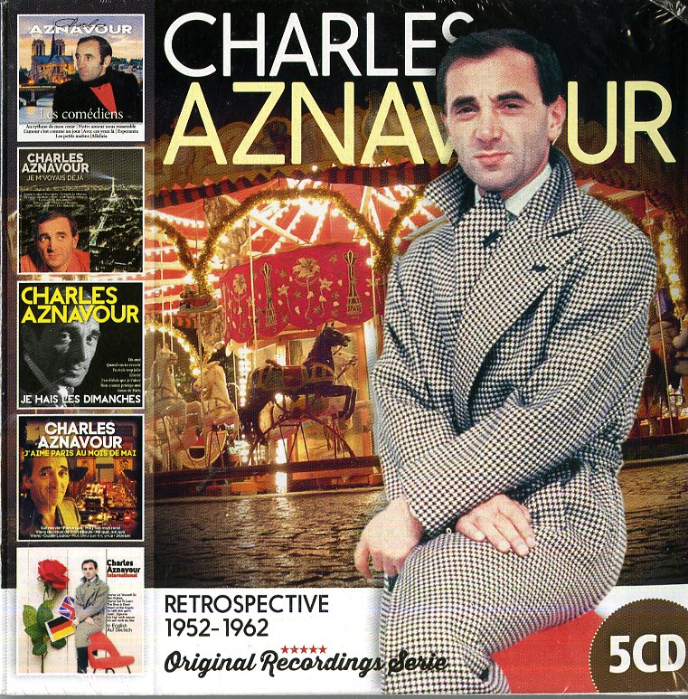 Aznavour Charles - Retrospective 1952-1962 (Box) Cd 5397001045020