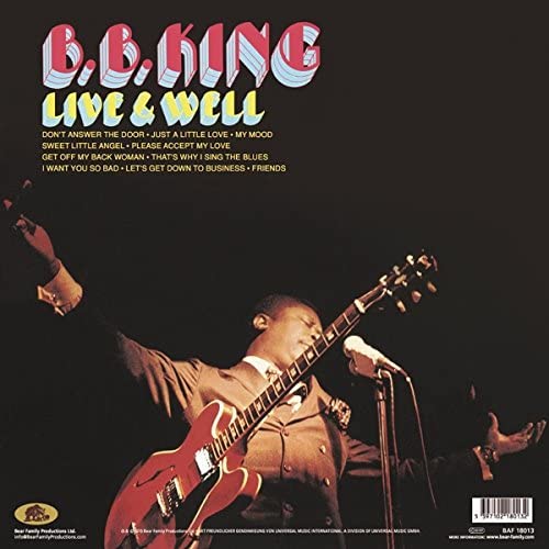 King B.B. - Live And Well Lp 5397102180132