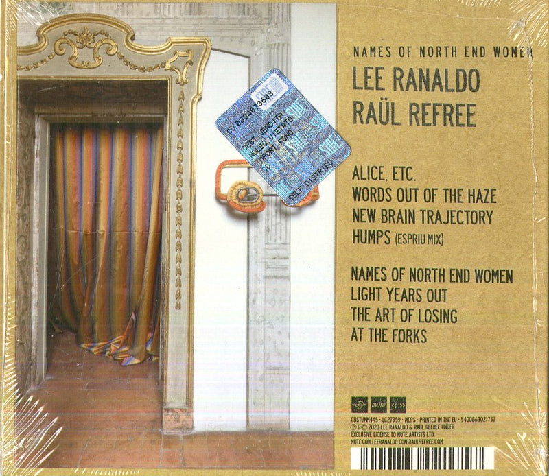 Ranaldo Lee, Refree Raul - Names Of North End Women Cd 5400863021757