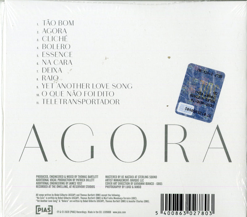 Gilberto Bebel - Agora CD 5400863027803