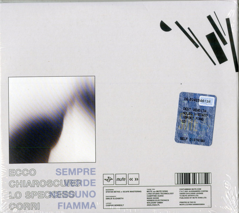 Cortini Alessandro - Scuro Chiaro Cd 5400863038854