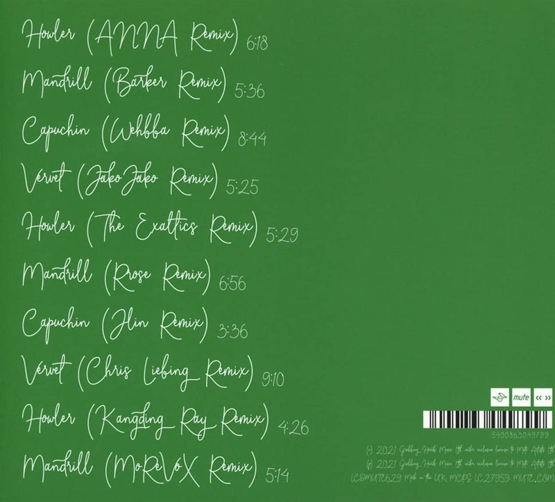 Martin Gore - The Third Chimpanzee Remixed Cd 5400863049799