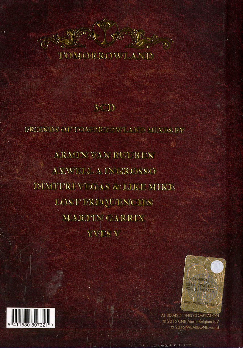 Compilation - Tomorrowland 2016 The Elixir Of Life (Box3Cd) CD 5411530807321