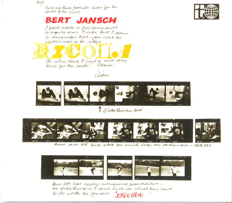 Jansch Bert - Nicola Cd 5414939921575