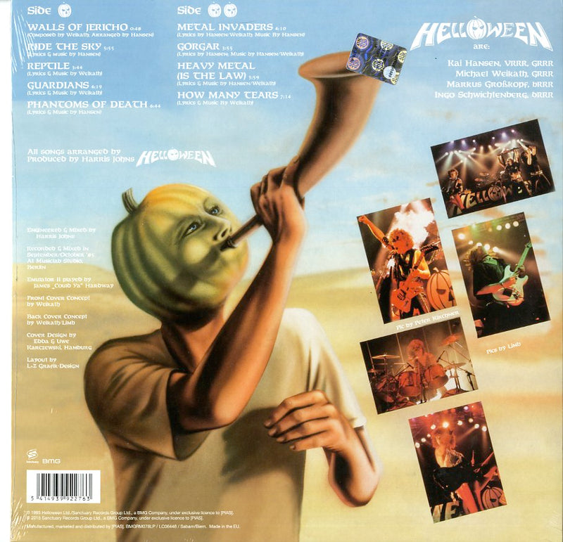 Helloween - Walls Of Jericho Lp 5414939922763