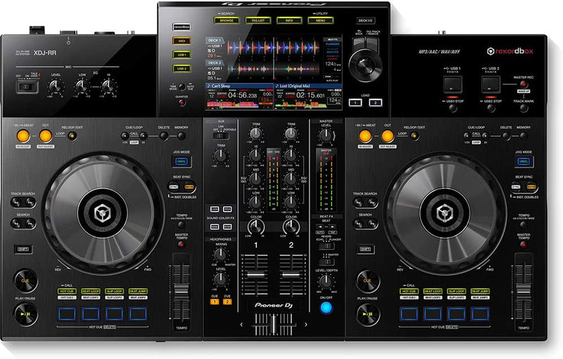 Pioneer DJ XDJ-RR - Sistema DJ digitale all-in-one con display da 7", 8 hot cue, effetti integrati, loop slicing, con rekordbox USATO - USED