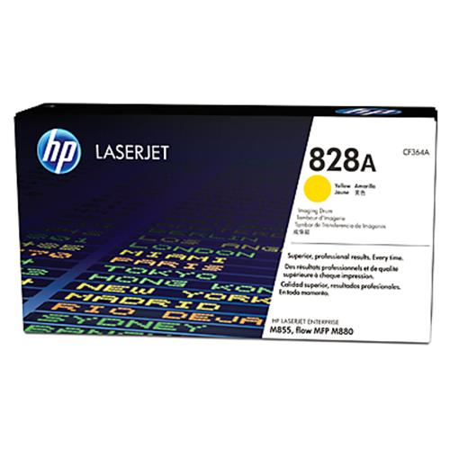 HP 828A DRUM GIALLO PER LASERJET ENTERPRISE FLOW M880Z-HP COLOR LASERJET MFP M880Z+-MFP M880Z+/W GARANZIA ITALIA (CF364A)