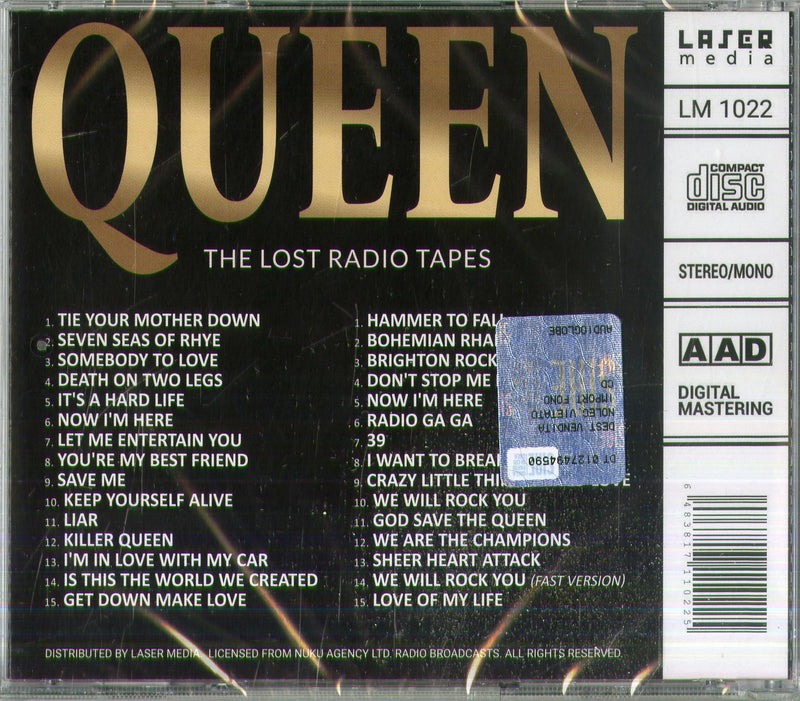 Queen - The Lost Tapes Cd 6483817110225