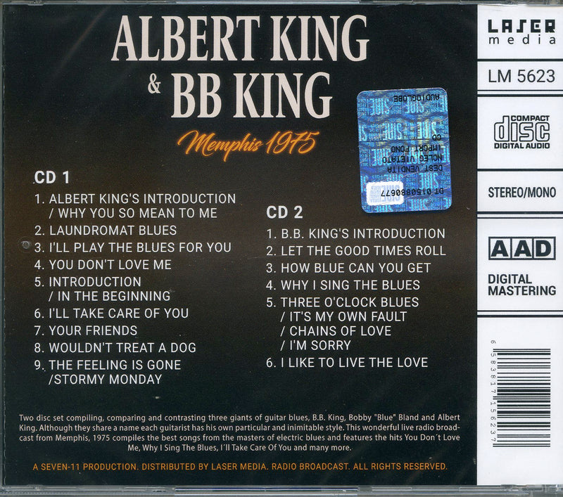 King Albert, B. B. King( Feat Bobby Bland) - Memphis 1975 Cd 6583817156237