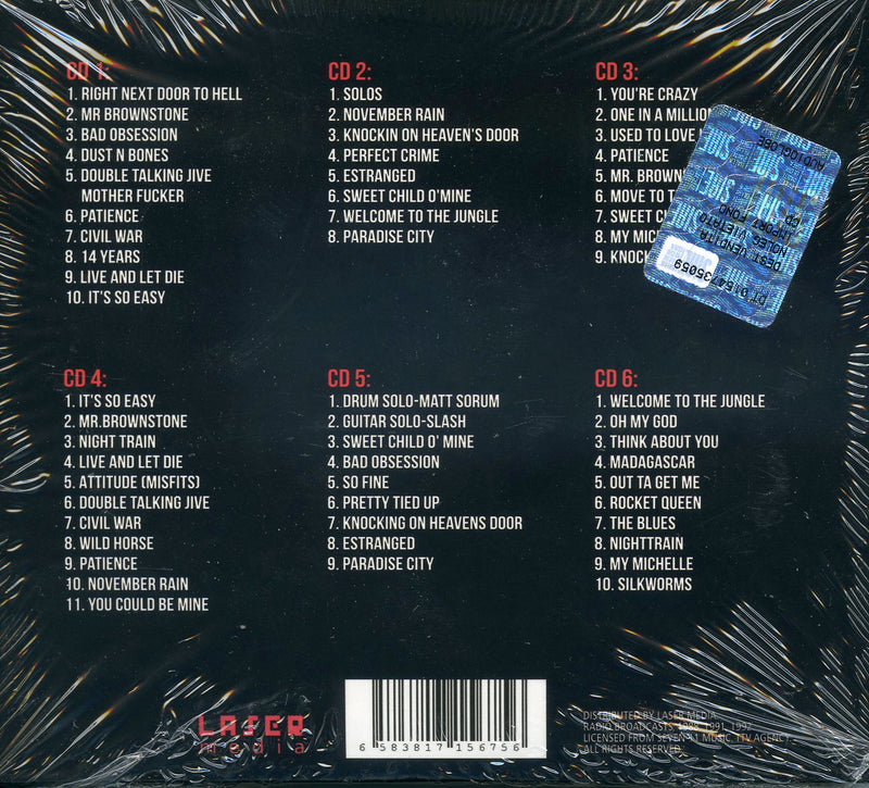 Guns N' Roses - Box (6 Cd) Cd 6583817156756