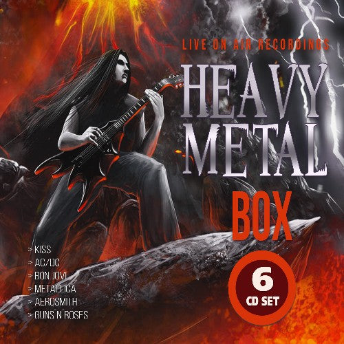 Compilation - Heavy Metal Box, Live Recordings (Box 6 Cd) Cd 6583817166991