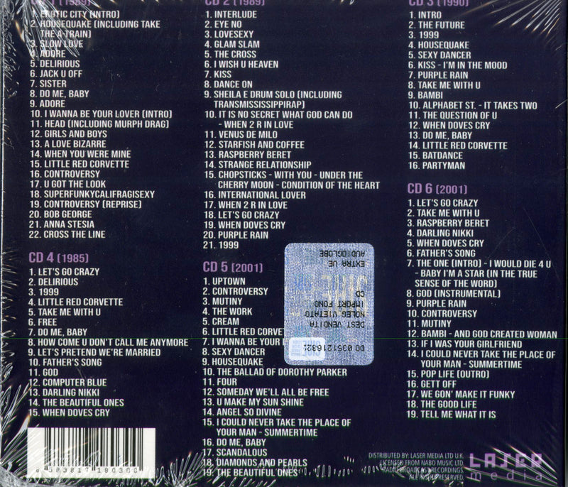 Prince - Purple Rain (Box 6 Cd) Cd 6583817180300