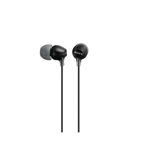 SONY MDR-EX15AP AURICOLARI CON MICROFONO CAVO 1.2MT JACK 3.5MM COLORE NERO