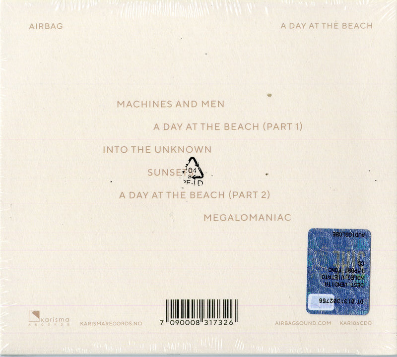 Airbag - A Day At The Beach (Digipack Limited Edt.) Cd 7090008317326