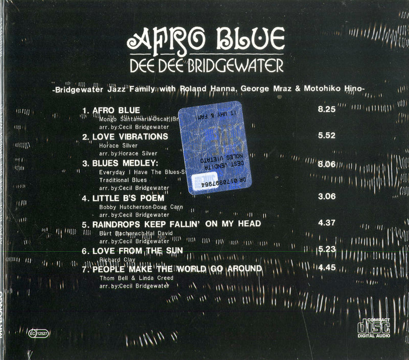 Bridgewater Dee Dee - Afro Blue Cd 7119691264523