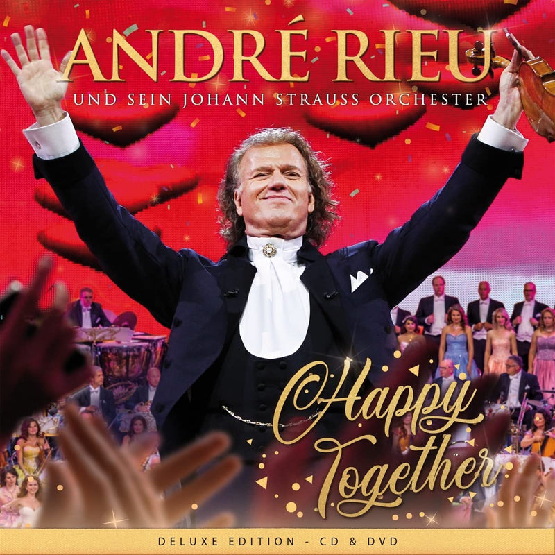 Rieu Andre' And His Johann Strauss Orchestra - Happy Together (Cd + Dvd Deluxe Edt.) Cd 7444754886801