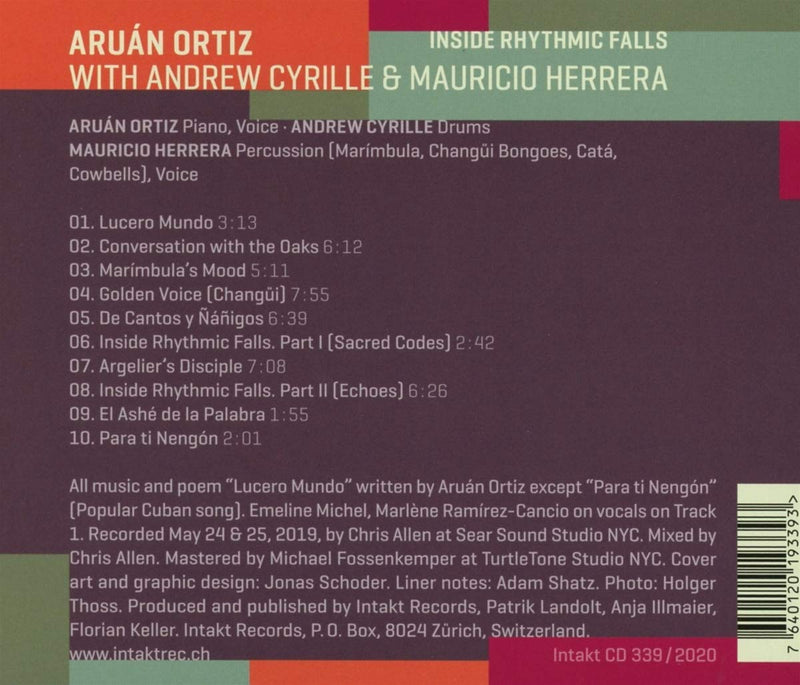 Ortiz,Cyrille,Herrer - Inside Rhythmic Falls CD 7640120193393
