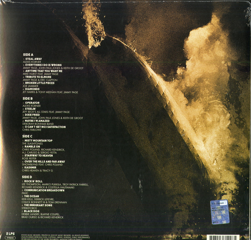 Compilation - The Many Faces Of Led Zeppelin (180 Gr. Vinyl Marbled Transparent Gatefold Limi Lp 7798093712285