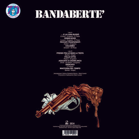 Berte Loredana - BandabertÃ¨ (180 Gr. Vinyl Blue Clear Gatefold Limited Edt.) Lp 8004429105218