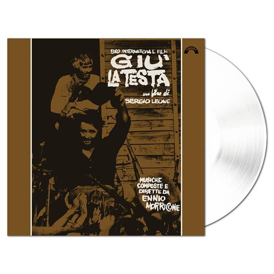 O. S. T-. GiÃ¹ La Testa( Ennio Morricone) - GiÃ¹ La Testa (180 Gr. Vinyl Crystal Limited Edt.) Lp 8004644008783