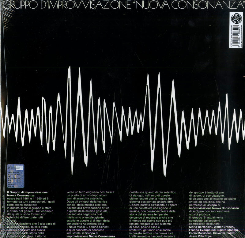 Gruppo Di Improvvisazione "Nuova Consonanza" - Nuova Consonanza (180 Gr. Vinyl White Limited Edt.) Vinile LP - Vinyl record 8004644108407