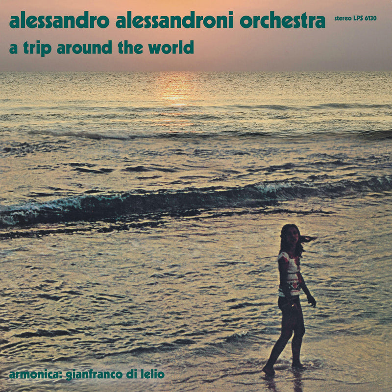 Alessandroni Alessandro - A Trip Around The World (New Version Black Vinyl 180 Gr.) Vinile LP - Vinyl record 8004883215591