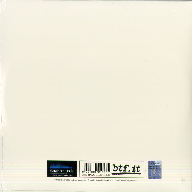 Cerri Franco - Metti Una Sera Cerri (180 Gr. Vinyl White Gatefold Limited Edt.) Lp 8004883215652