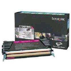 LEXMARK 0C734A1MG TONER MAGENTA PER C734 C736 X734 X736 X738