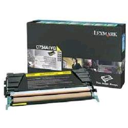 LEXMARK 0C734A1YG TONER GIALLO PER C734 C736 X734 X736 X738