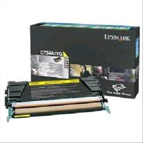 LEXMARK 0C734A1YG TONER GIALLO PER C734 C736 X734 X736 X738