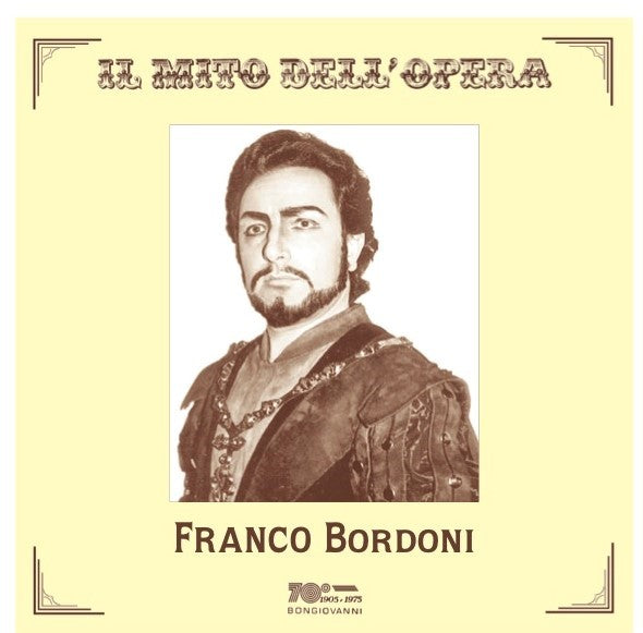 Compilation - Franco Bordoni - Baritono Cd 8007068123827