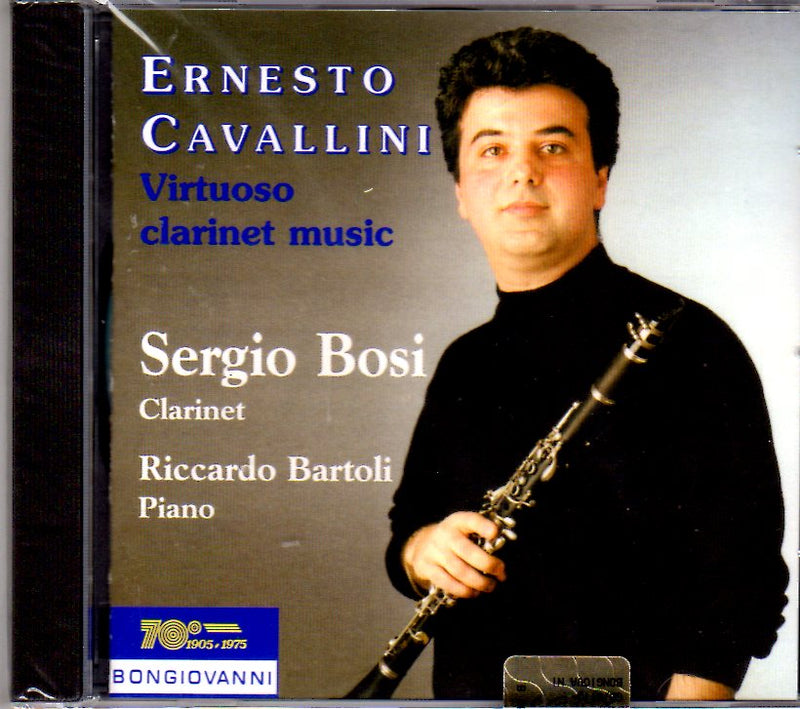 Bosi- Bartoli - Virtuoso Clarinet Music Cd 8007068511327
