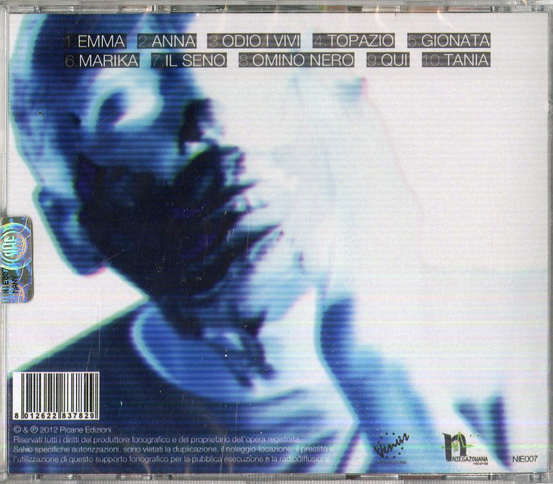 Edda - Odio I Vivi Cd 8012622837829