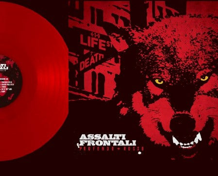 Assalti Frontali - Profondo Rosso (10Th Anniversary Vinyl Red Limited Edt.) Lp 8012622934139