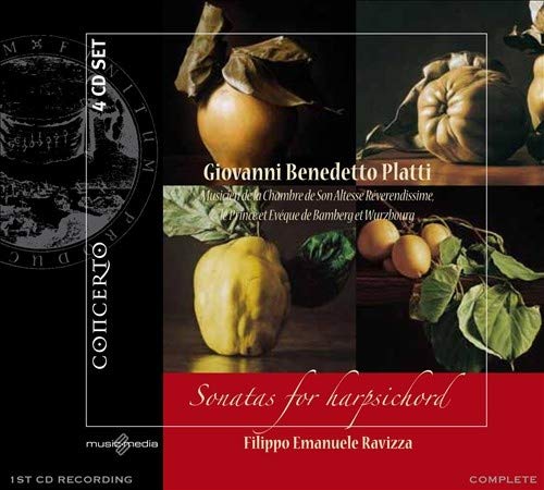 Ravizza Filippo Emanuele( Clavicembalo) - Sonatas For Harpsichord -Box 4 Cd--Sonate Per Clavicembalo-