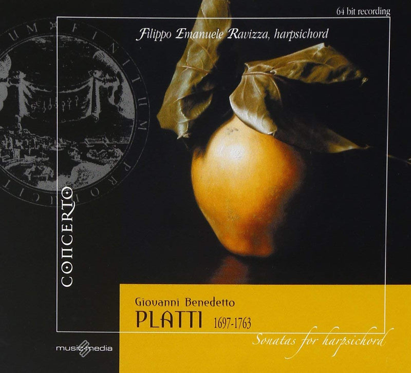 Filippo Ravizza (Clavicembalo) - Sonate Per Clavicembalo (Complete Harpsichord Sonatas) Cd 8012665202622