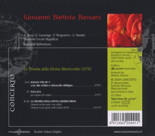 Carlo Centemeri( Organo), Anna Bessi( Mezzosoprano), Elena Carzaniga( Contralto) - La Tromba Della Divina Misericordia Cd 8012665204411