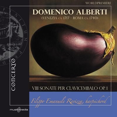 Ravizza Filippo Emanuele( Clavicembalo) - Viii Sonate Per Clavicembalo Op.1 Cd 8012665206712