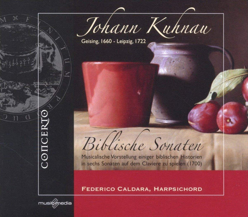 Federico Caldara( Clavicembalo), Luciano Bertoli( Vocals) - Biblische Sonaten (The Biblical Sonatas) Cd 8012665207016