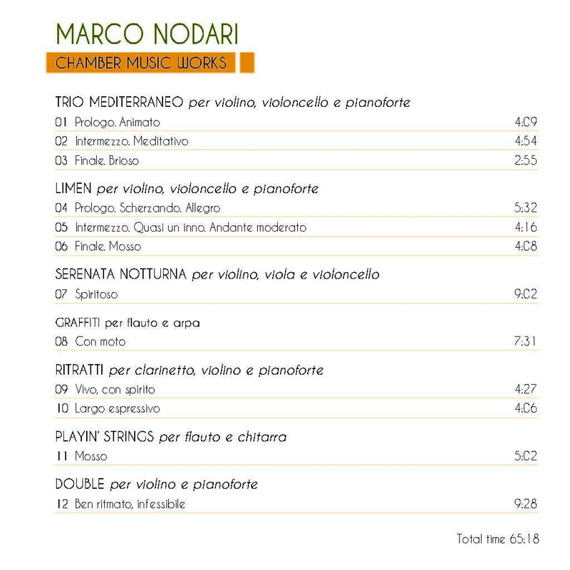 Joel Bardolet VilarÃ³( Violino), Alessio Pianelli( Cello), Marco Scilironi( Piano) - Musica Da Camera (Chamber Music Works) Cd 8012665209614