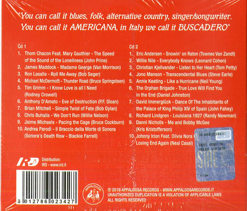 Compilation - Buscadero Americana CD 8012786023427