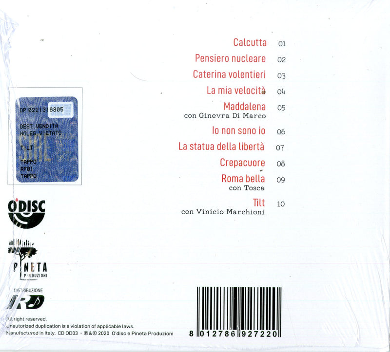 Marino Pino - Tilt Cd 8012786927220